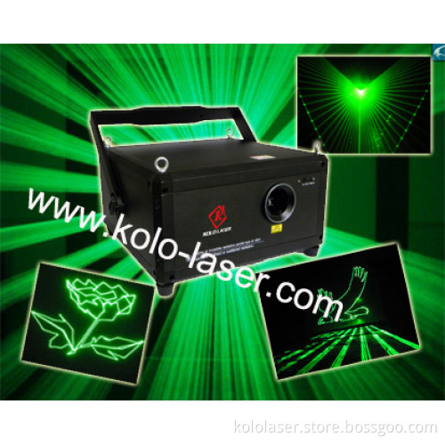 2w Green Stage Laser Light With Cni Diode, Laser Show System